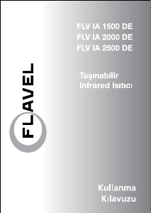 Kullanım kılavuzu Flavel FLV IA 2500 DE Palmiye soba