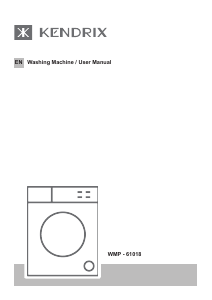 Handleiding Kendrix WMP-61018 Wasmachine