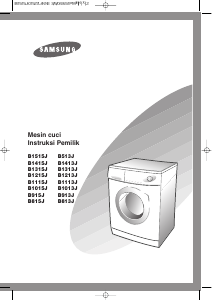 Panduan Samsung B1013J Mesin Cuci