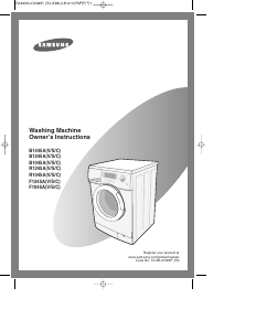 Handleiding Samsung B1045A Wasmachine