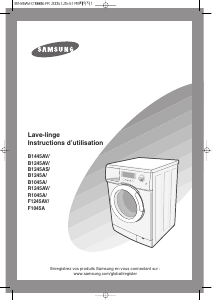 Mode d’emploi Samsung B1245AV Lave-linge