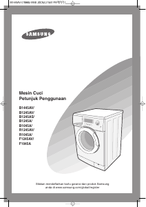 Panduan Samsung B1245AV Mesin Cuci