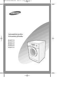 Manuál Samsung B1245V Pračka
