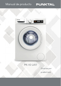 Manual de uso Punktal PK-10 LAV Lavadora