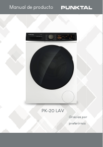 Manual de uso Punktal PK-20 LAV Lavadora