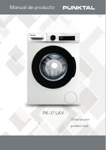 Manual de uso Punktal PK-17 LAV Lavadora
