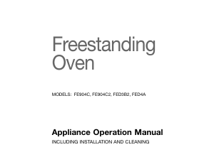 Manual St George FE904C2 Oven