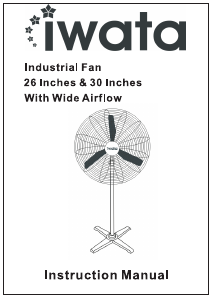 Handleiding Iwata WIDE AIR 26 Ventilator