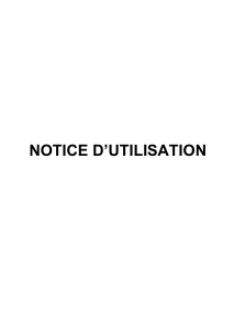Mode d’emploi BSK VS2IN Table de cuisson