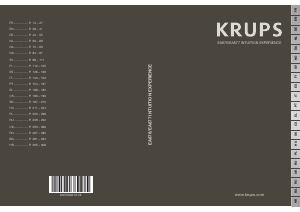 Посібник Krups EA877D10 Intuition Experience Еспресо-машина