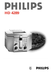Manual de uso Philips HD4289 Freidora