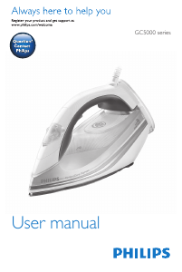 Manual Philips GC5010 PerfectCare Xpress Iron