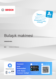 Kullanım kılavuzu Bosch SMS8ZDI48Q Bulaşık makinesi