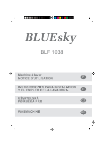 Mode d’emploi Bluesky BLF 1038 Lave-linge