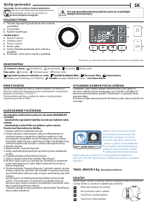 Návod Whirlpool FFT M11 9X2BY EE Sušička