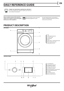 Handleiding Whirlpool FFWDB 976258 SV EE Was-droog combinatie