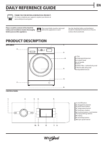 Manual Whirlpool FWDG 971682E WSV EU N Washer-Dryer