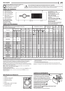 Manual Whirlpool FFB 7259 WV SP Máquina de lavar roupa