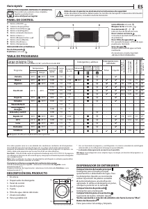 Manual de uso Whirlpool FFB 7259 WV SP Lavadora