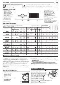 Manual Whirlpool FFB 9469 SBV SPT Máquina de lavar roupa