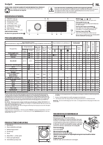 Handleiding Whirlpool FFD 10469E BV BE Wasmachine