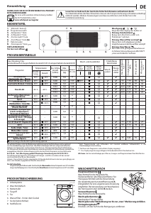 Bedienungsanleitung Whirlpool FFDBE 9648 BCEV F Waschmaschine