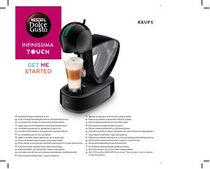 Manual Krups KP270A10 Infinissima Touch Coffee Machine