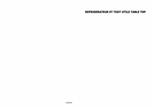 Mode d’emploi Bluesky RN 135 V Réfrigérateur