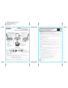 Handleiding iHome iWBTW200 Timebase Pro+ Speakerdock