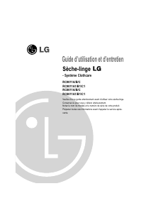 Mode d’emploi LG RC9012A Sèche-linge