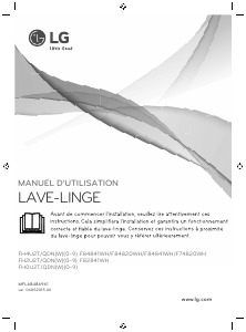 Mode d’emploi LG F74820WH Lave-linge