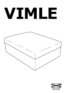 Manual IKEA VIMLE Taburet picioare