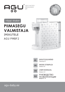 Mode d’emploi AGU PMBF2 Happi Shaker Préparateur de biberon