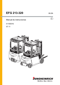 Manual de uso Jungheinrich EFG 316 Carretilla elevadora