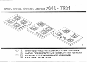 Mode d’emploi Bluesky BTG 6042 B Table de cuisson