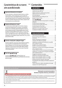 Manual de uso Samsung AQV07PSBN Aire acondicionado
