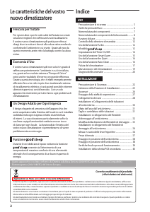 Manuale Samsung AQV09PWAN Condizionatore d’aria