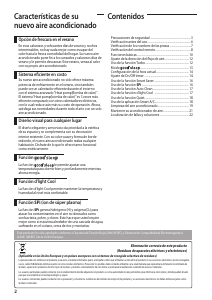 Manual de uso Samsung AQV18KBBX Aire acondicionado
