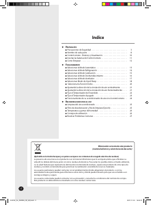 Manual de uso Samsung AQV24NSAX Aire acondicionado