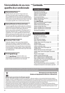Manual Samsung AR07FSFPDGMN Ar condicionado