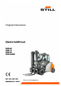 Handleiding Still RX60-80/900 Vorkheftruck