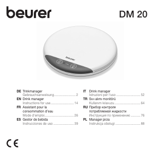Instrukcja Beurer DM 20 Waga kuchenna
