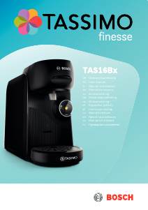 Bedienungsanleitung Bosch TAS16B3 Tassimo Finesse Kaffeemaschine