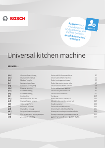 Manuale Bosch MUM59N26CBB Robot da cucina