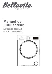Mode d’emploi Bellavita LFS 1275 BBN VT Lave-linge séchant