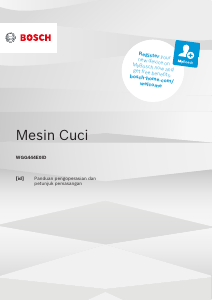 Panduan Bosch WGG434E0ID Mesin Cuci