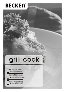 Manual Becken Grill Cook Micro-onda