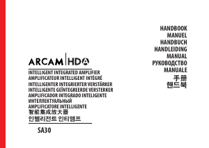 Handleiding Arcam SA30 Versterker