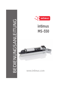 Bedienungsanleitung Intimus MS-550 Frankiermaschine
