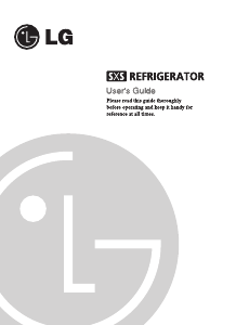 Manual LG GCL217NA Fridge-Freezer
